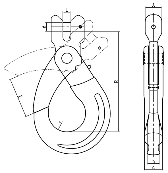 CSK technische Zeichnung