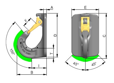 VABH technische Zeichnung