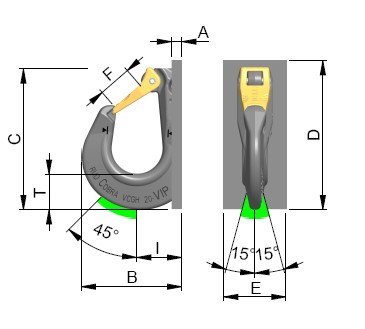 VCGH-S technische Zeichnung