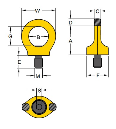 PSA technische Zeichnung