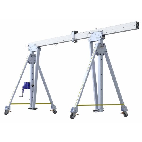 Eller Portalkran, Aluminium, Einzelträger 03
