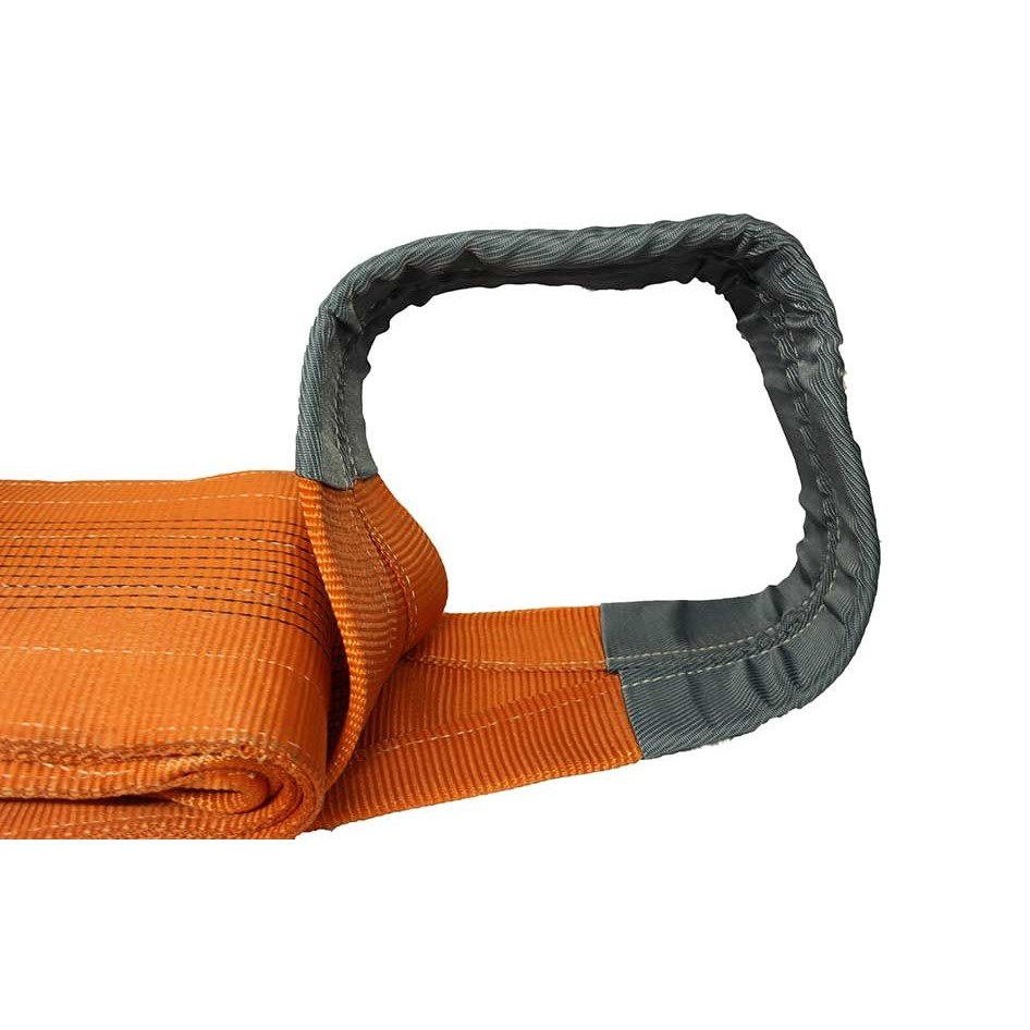 Hebeband 10 Tonnen, 2-lagig genäht mit verstärkte Schlaufen 01
