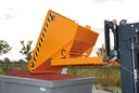 Bauer EXPO Kippbehälter lackiert, Abrollmechanismus, für Stapler 01