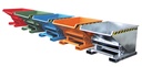 Bauer EXPO Kippbehälter lackiert mit Räder, Abrollmechanismus, für Stapler 01
