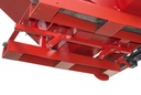 Bauer AK Kippbehälter, automatische Abrollmechanismus, mit Siebblech und Ablasshahn, für Stapler 03