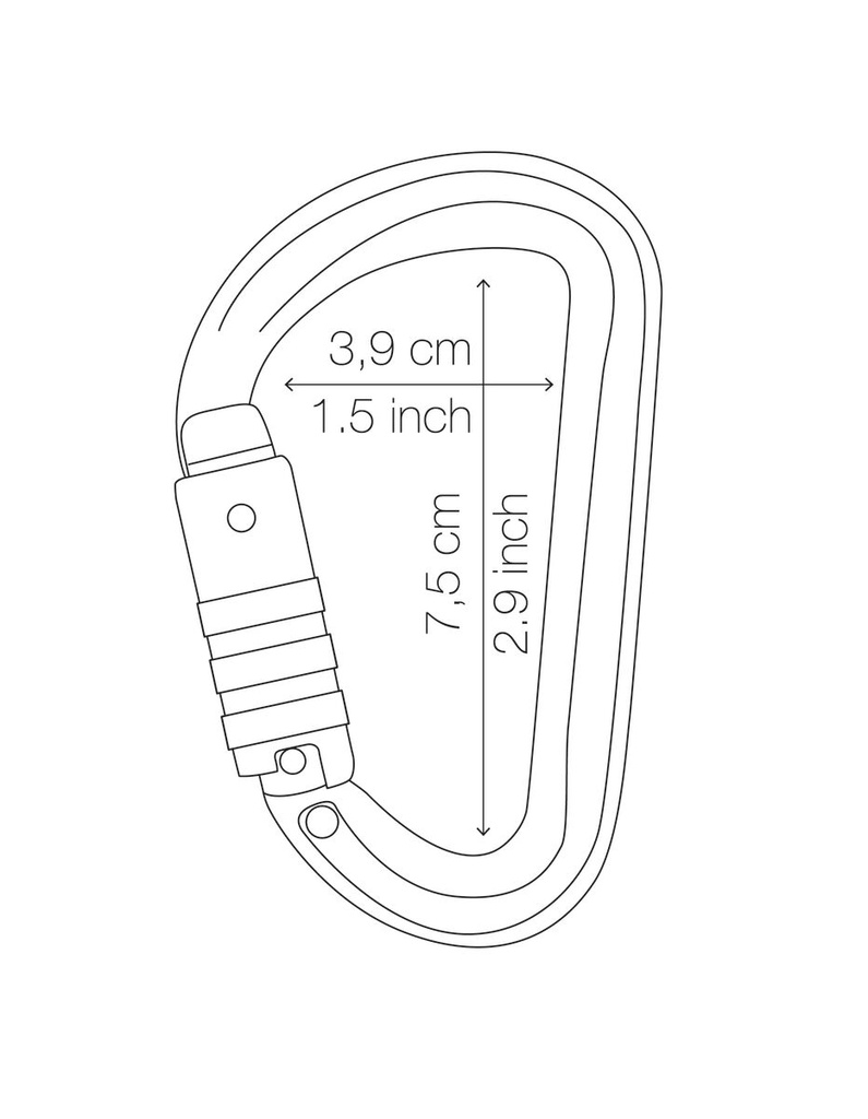 Petzl Sm'D Karabiner 01