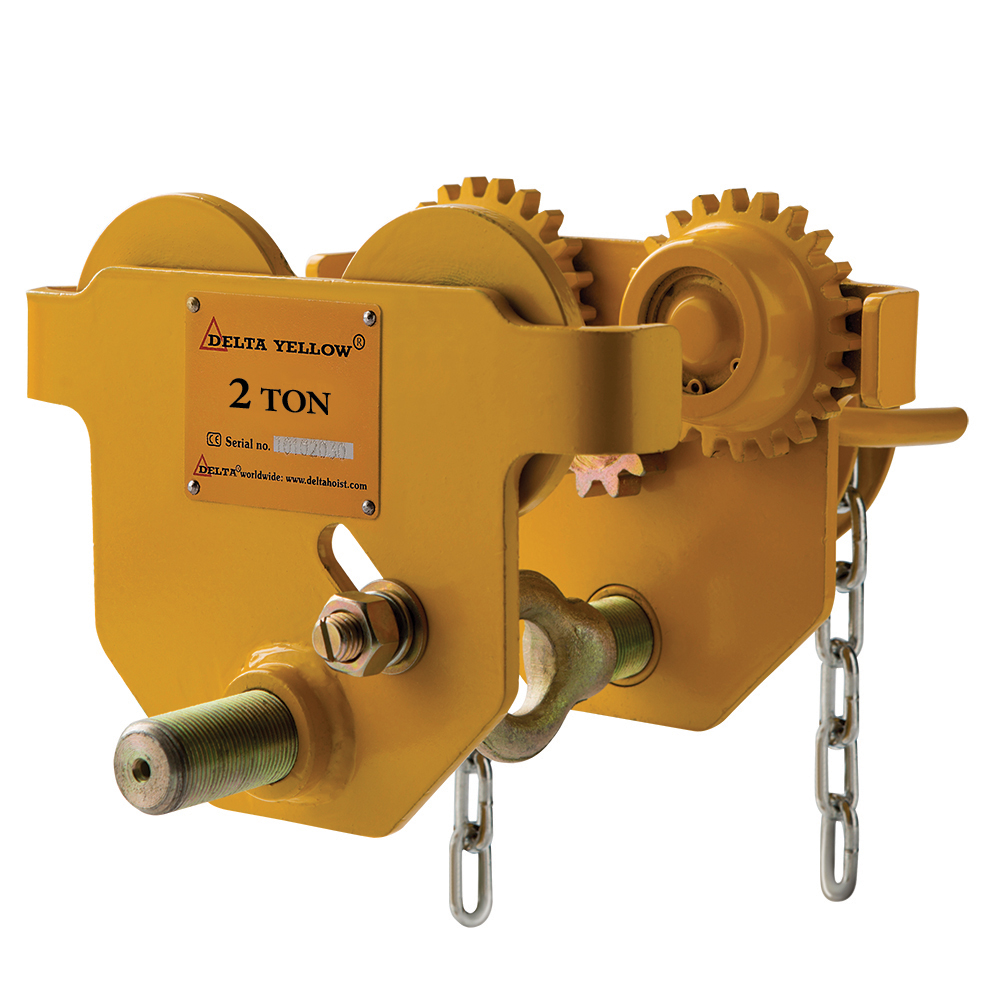Delta Yellow Mechanische Laufkatze 02
