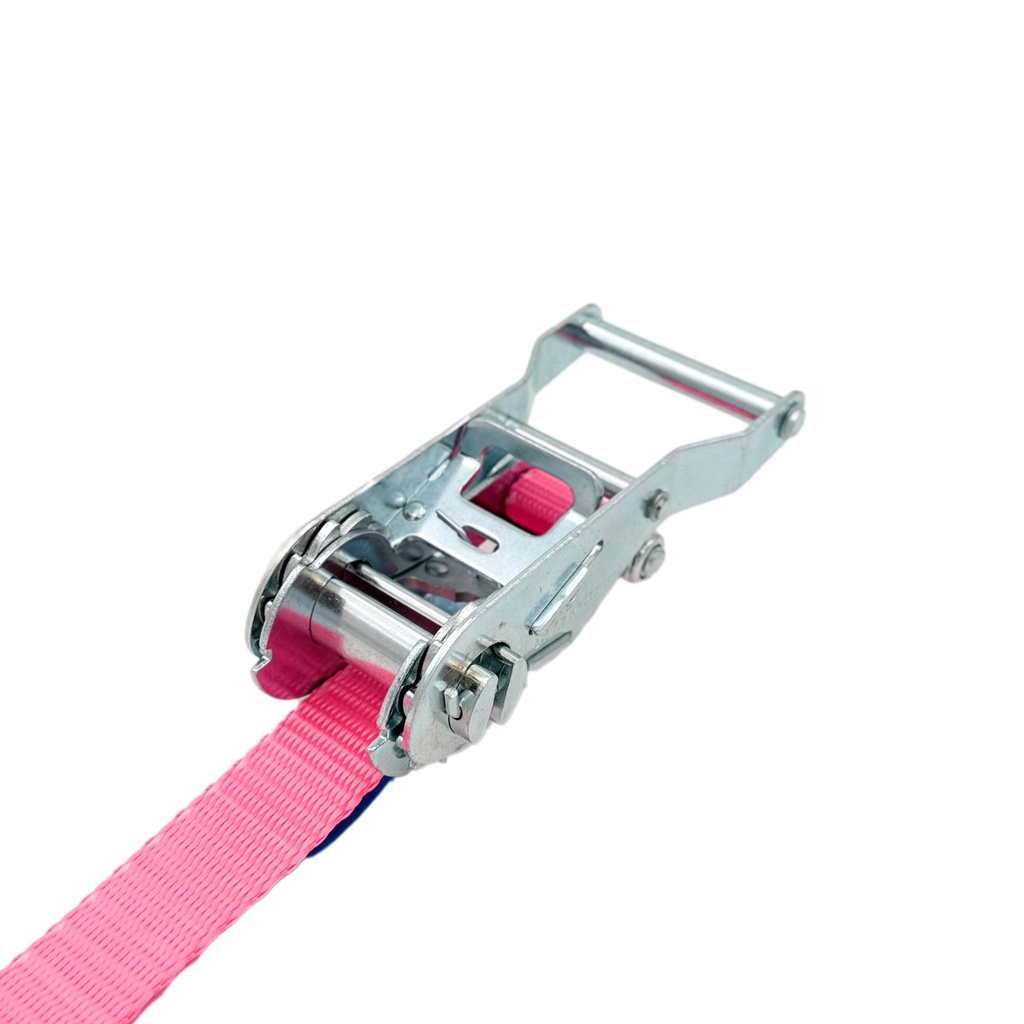 Zurrgurt 2-teilig - Ratsche, Pink 01