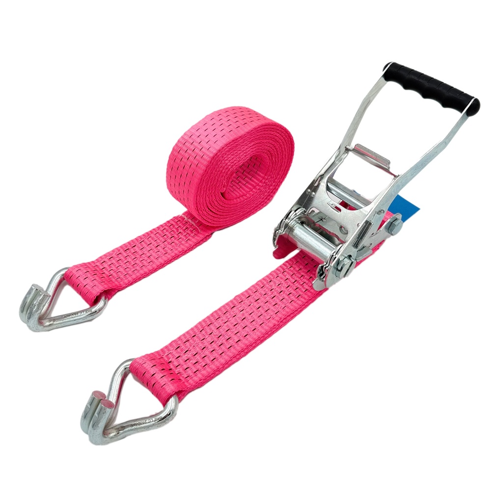 Zurrgurt 2-teilig - Ratsche, Pink 03