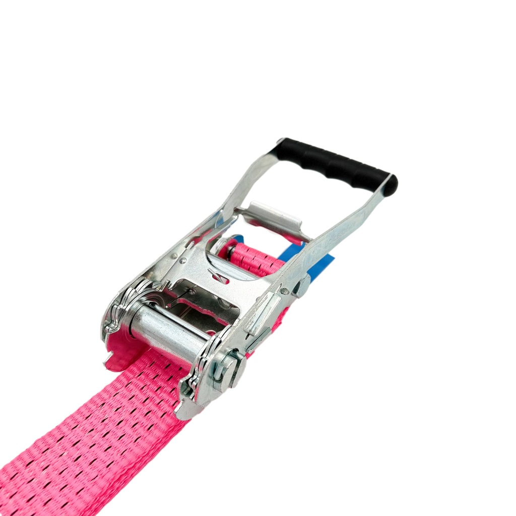 Zurrgurt 2-teilig - Ratsche, Pink 05