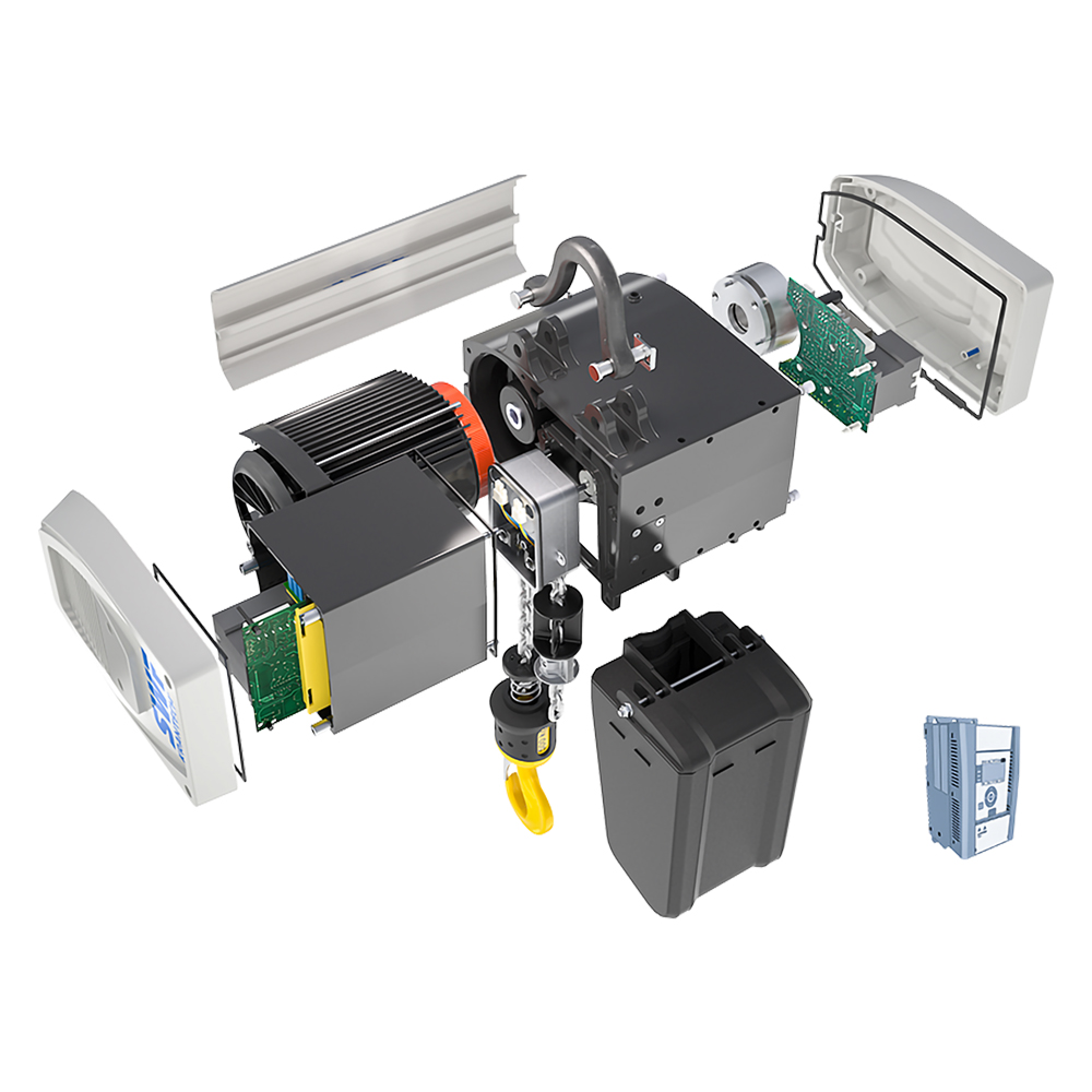 SWF Athlo Elektrokettenzug 400V, mit Frequenzumrichterantrieb 03