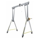 Eller Portalkran, Aluminium, Einzelträger