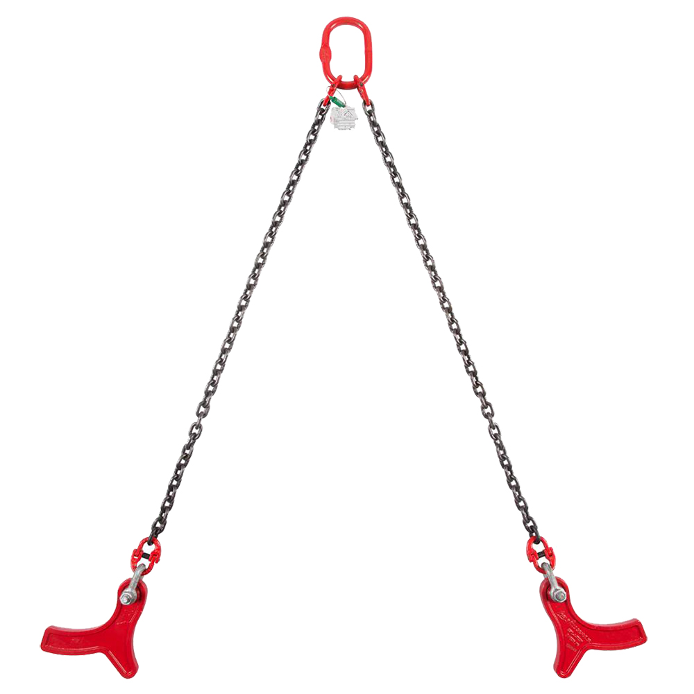 Anschlagkette mit Betonplattenhaken 1,8 t - Güteklasse 8