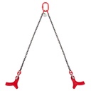 Anschlagkette mit Betonplattenhaken 1,8 t - Güteklasse 8