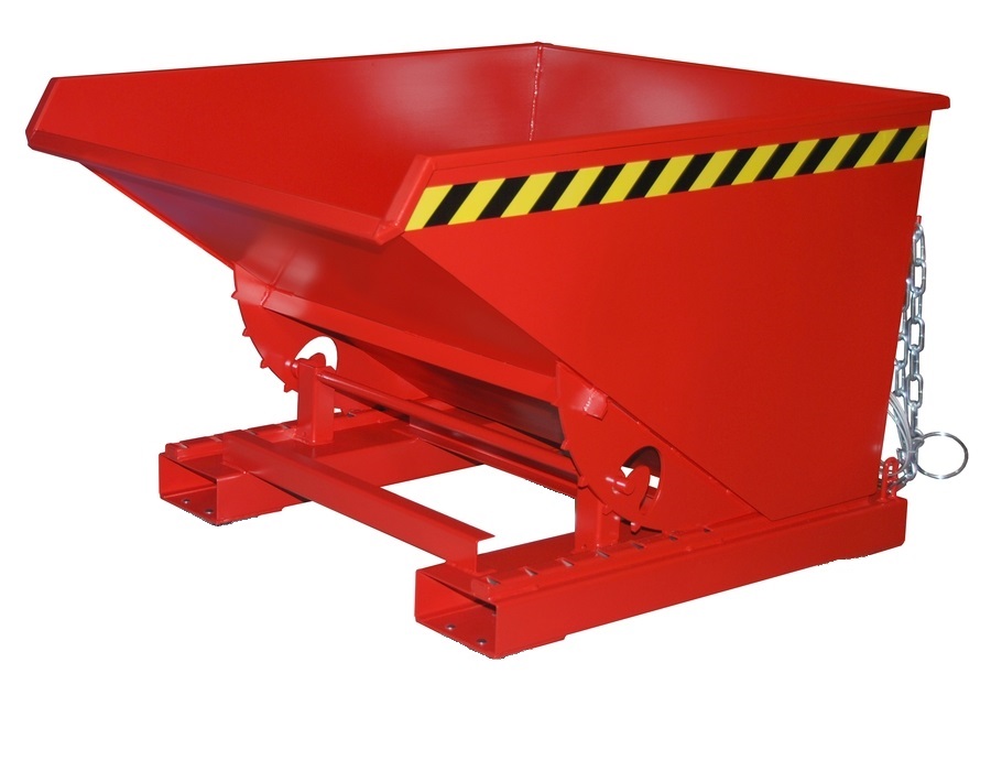 Bauer EXPO Kippbehälter lackiert, Abrollmechanismus, für Stapler