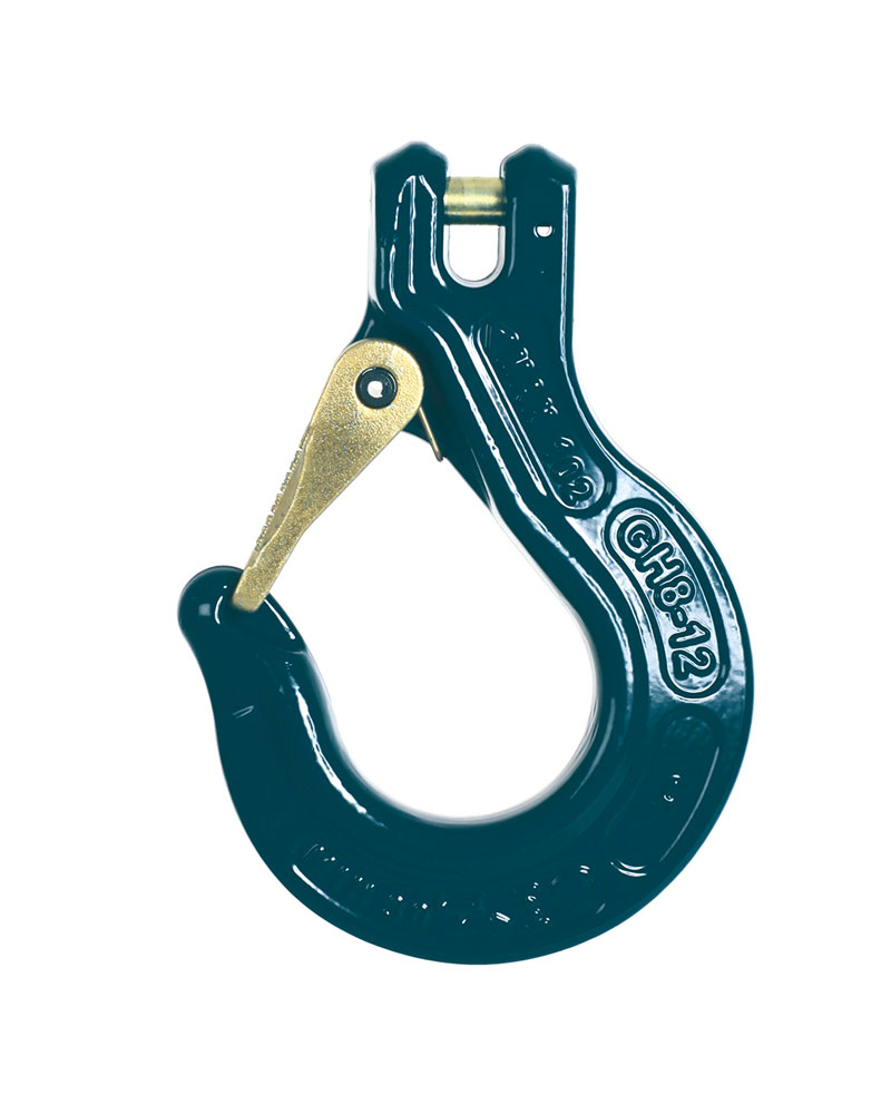 JDT MAXNORM Gabelkopfhaken mit Klappe, Güteklasse 12