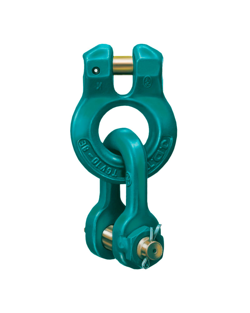 JDT ENORM Verbindungssloß mit Schäkel Gerade, Güteklasse 10