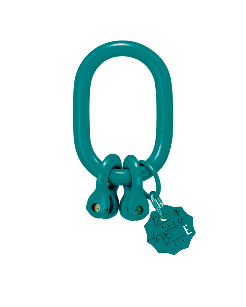 JDT ENORM Aufhängeglied mit Omegaglied, 2-strang, Güteklasse 10