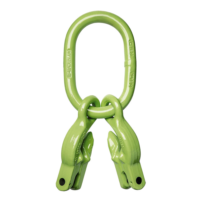 Deltalock Aufhängeglied mit Verkürzungshaken, 2-strang, Güteklasse 10
