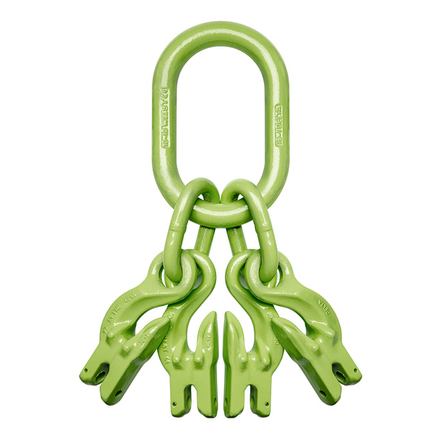 Deltalock Aufhängeglied mit Verkürzungshaken, 4-strang, Güteklasse 10