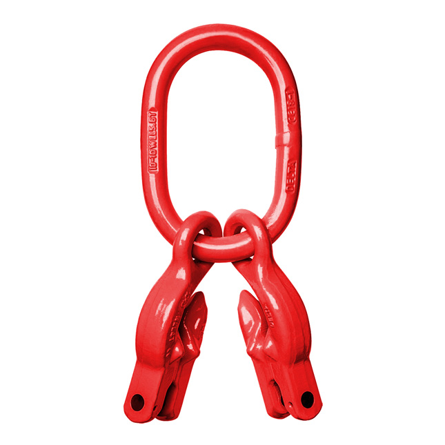 Deltalock Aufhängeglied mit Verkürzungshaken, 2-strang, Güteklasse 8