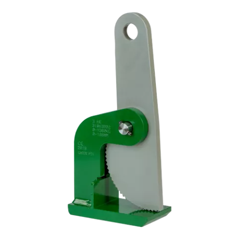 Green Pin P-6635 Horizontale Hebeklemme, große Öffnung, 3 Tonne