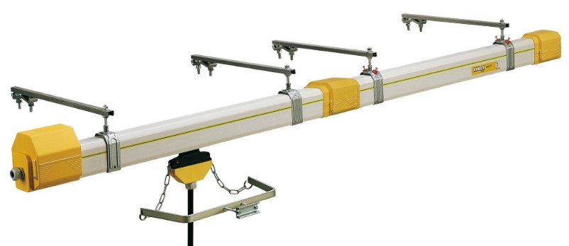 Stromzuführung Schleifleitung, Komplett System