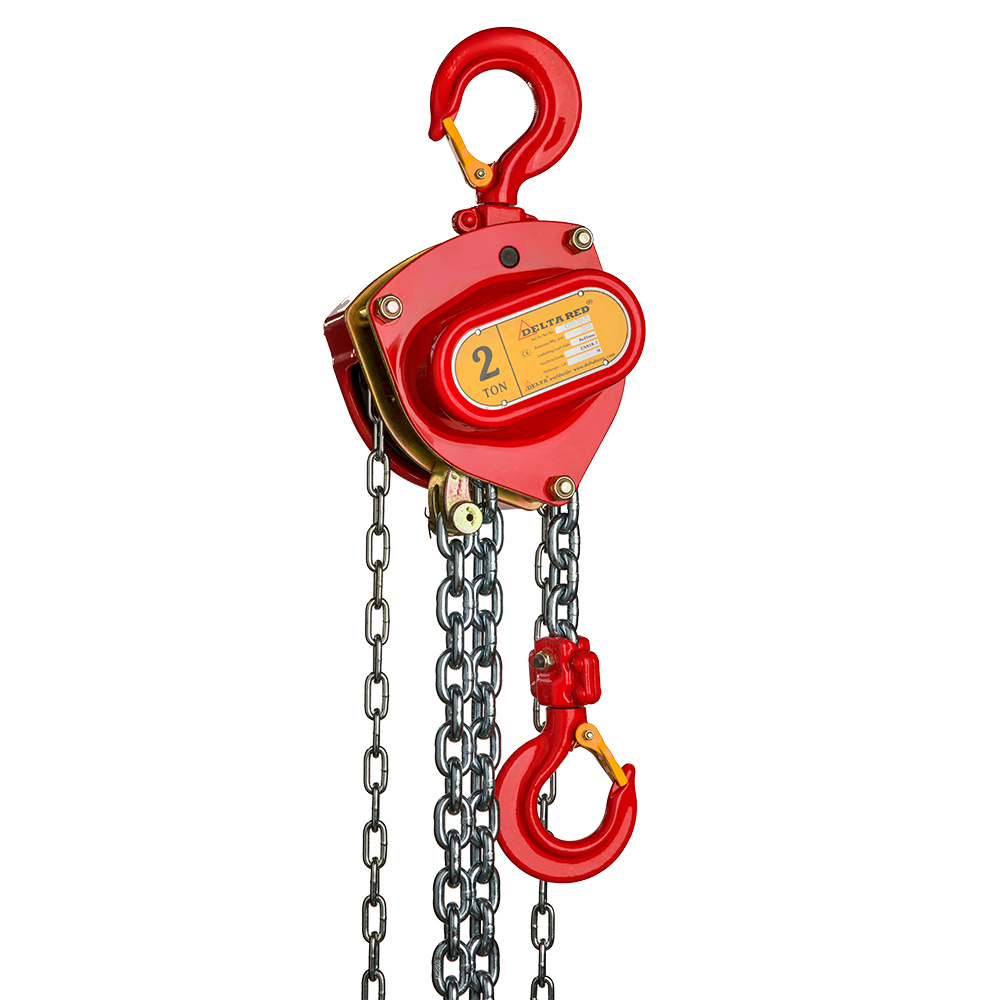 Delta RED Premium Handkettenzug, mit Überlastschutz