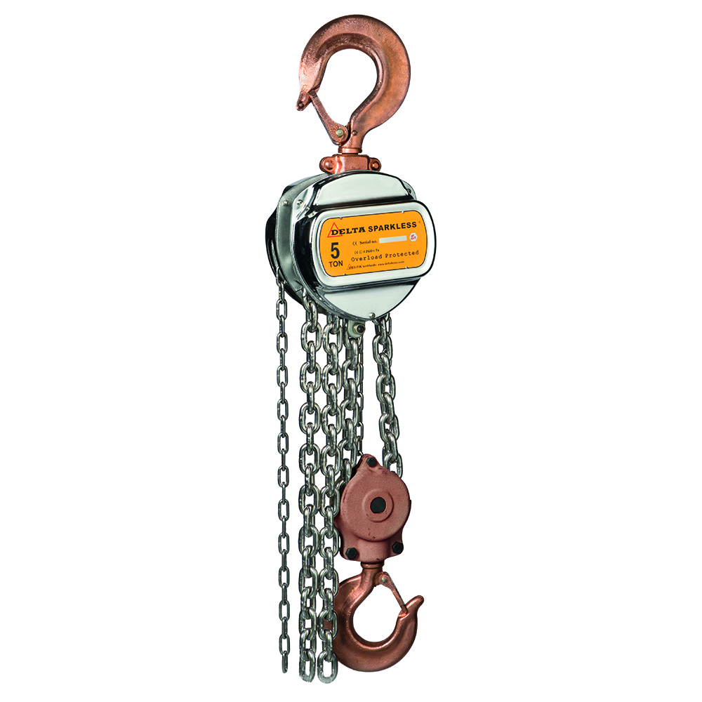Delta Sparkless Handkettenzug, ATEX zone 2