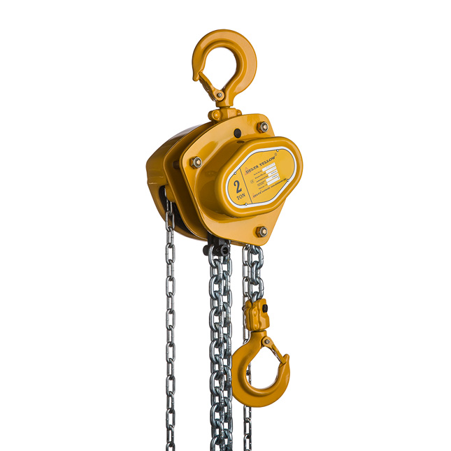 Handkettenzug Delta Yellow