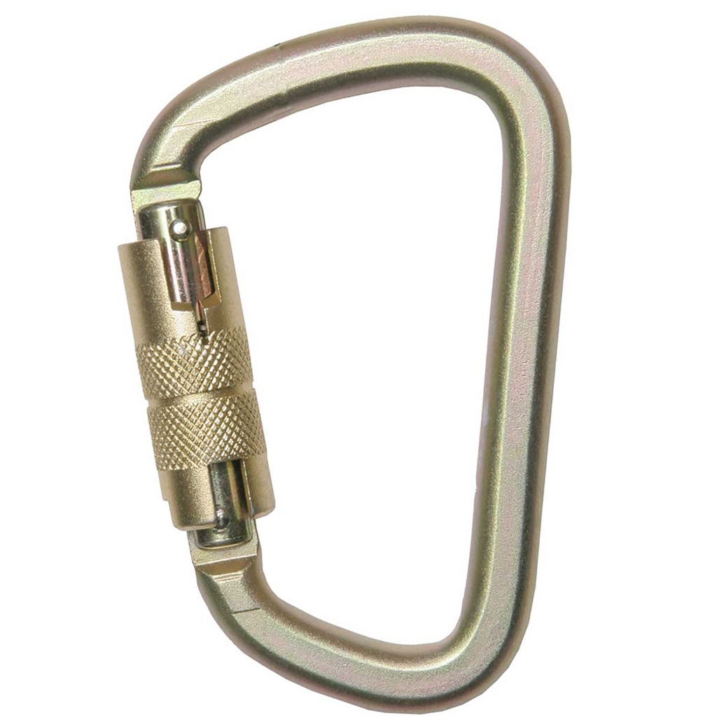 ELLERsafe AZ017T Karabiner mit Twist-Lock