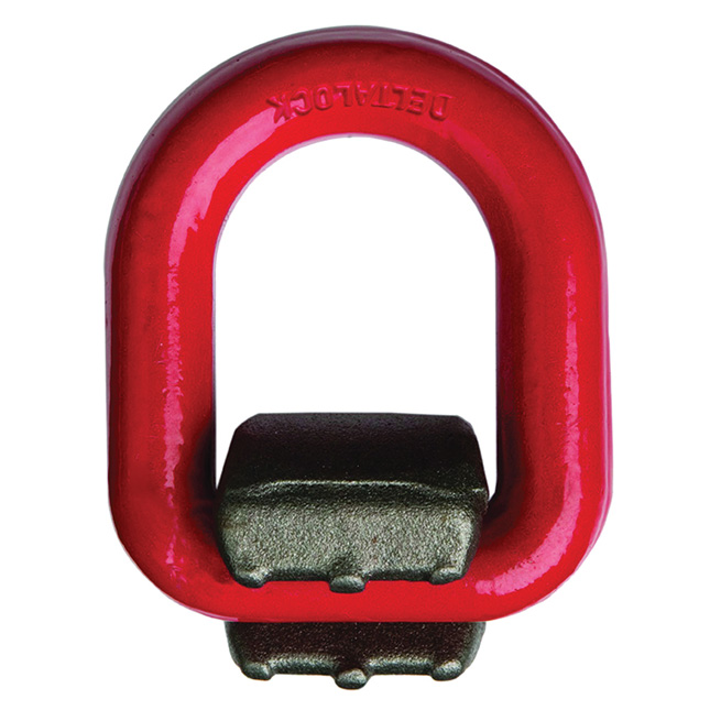 DELTALOCK Anschweißöse mit Feder