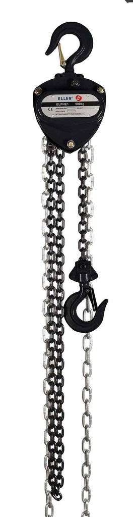 ELLER PHE1 Handkettenzug - Schwarz
