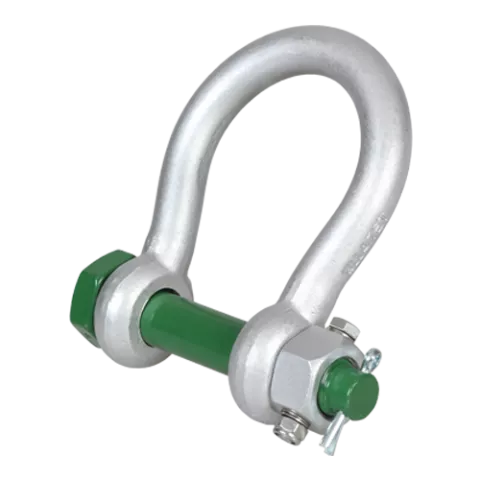 Green Pin G-4243 Schäkel geschweift mit dreifache Sicherheit, große Öffnung