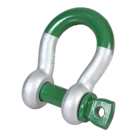 Green Pin G-5261 Schäkel geschweift mit Schraubbolzen, leichtgewicht