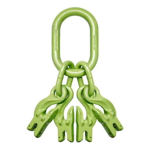 Deltalock Aufhängeglied mit Verkürzungshaken, 4-strang, Güteklasse 10