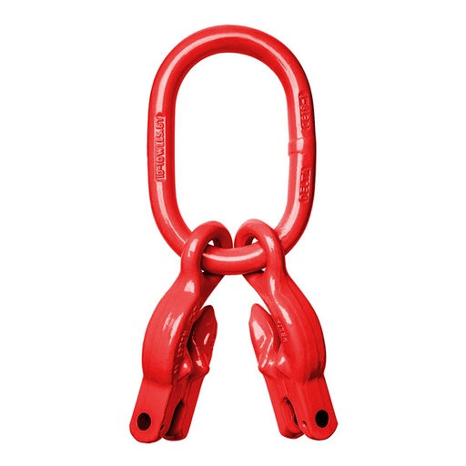 Deltalock Aufhängeglied mit Verkürzungshaken, 2-strang, Güteklasse 8