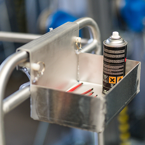 Werkzeugablagekasten für Böcker Personenlifte