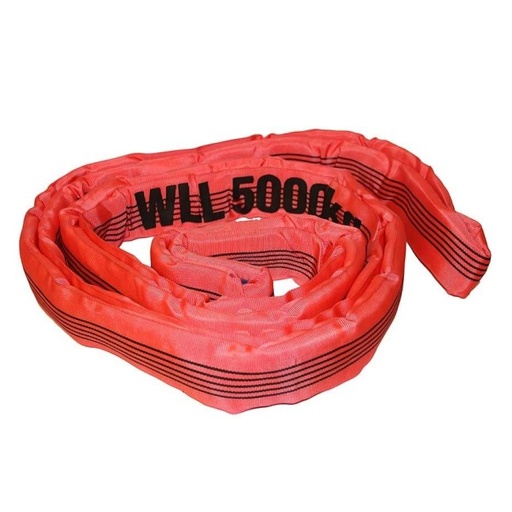 Rundschlinge 5 Tonnen mit gewebter Umhüllung