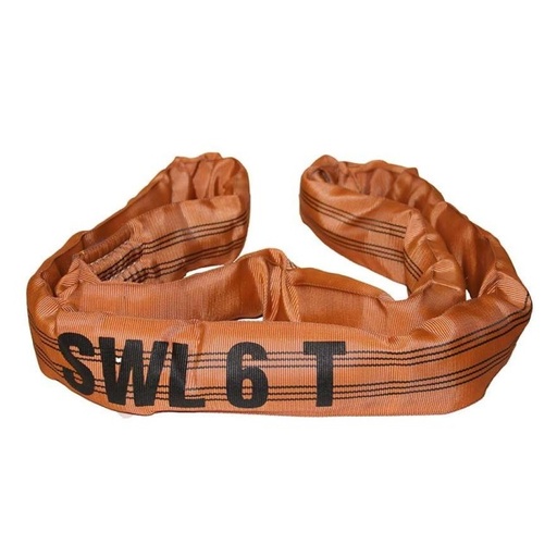 Rundschlinge 6 Tonnen mit gewebter Umhüllung