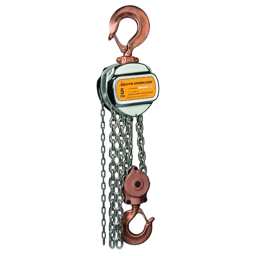 Delta Sparkless Handkettenzug, ATEX zone 2