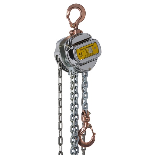 Delta Sparkless Edelstahl-Handkettenzug, ATEX Zone 1