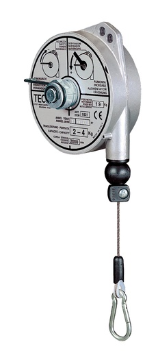 Federzug TECNA 932, Aluminium Gehäuse