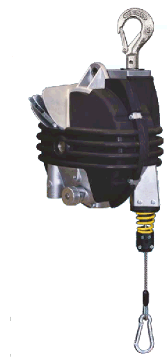 Federzug TECNA 936, Aluminium und Gummi Gehäuse