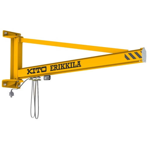 Wandschwenkkran mit Profilausleger