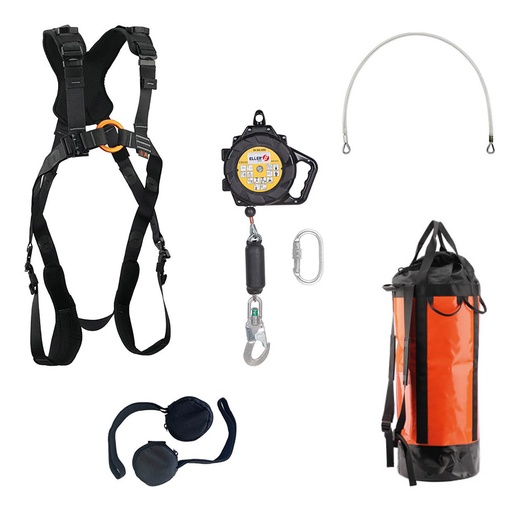 ELLERsafe Absturzsicherungsset Dacharbeiten Deluxe