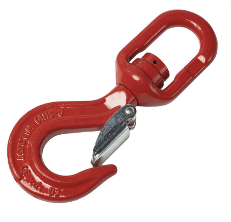 Wirbelhaken mit Kugellager, Güteklasse 8