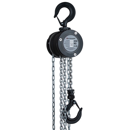 DELTA ALUM Handkettenzug 360°
